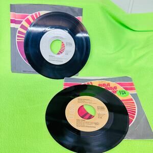 2 JOHN DENVER Singles - I'm Sorry / Calypso /‎ Sweet Surrender / Summer - 45rpm
